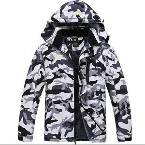 Waterproof ski snowboard jacket